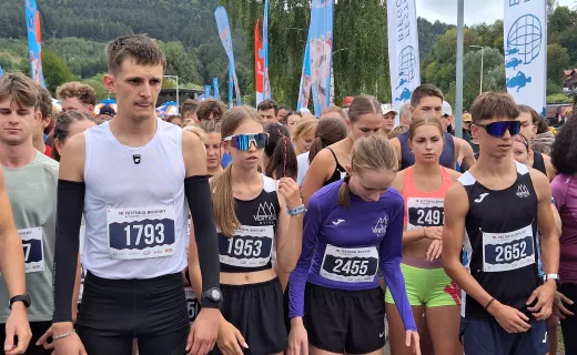 Bieg na 1 km cieszył się wielkim zainteresowaniem na Festiwalu Biegowym w Piwnicznej - 3